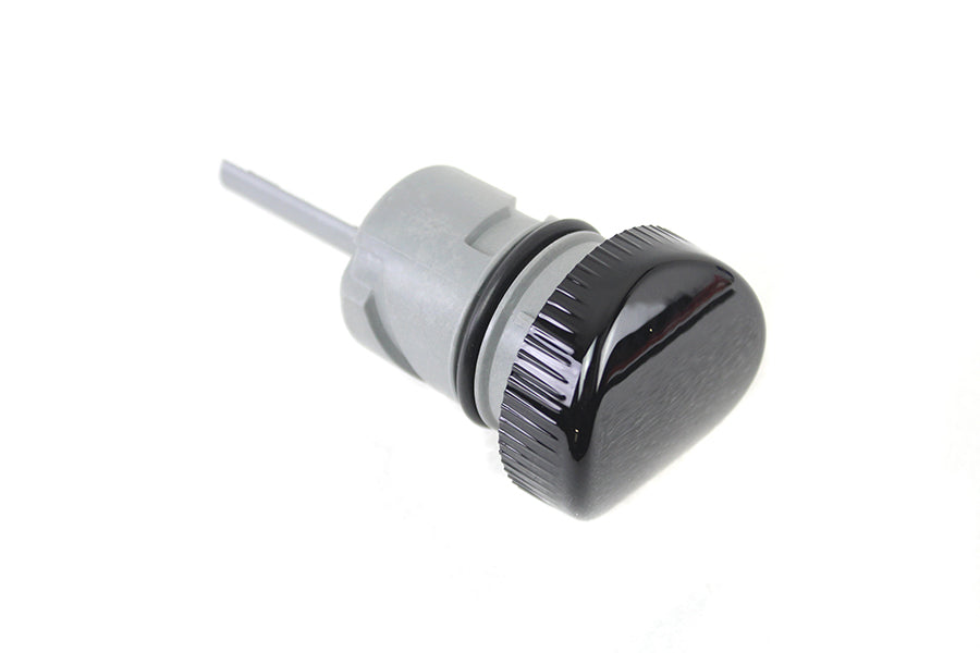 Oil Tank Dipstick Cap Assembly Black For Harley-Davidson Sportster