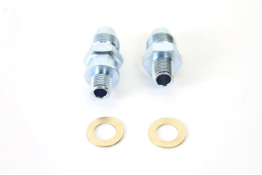 Oil Pump Cover Fitting Set Zinc Plated For Harley-Davidson FL 1950-1967