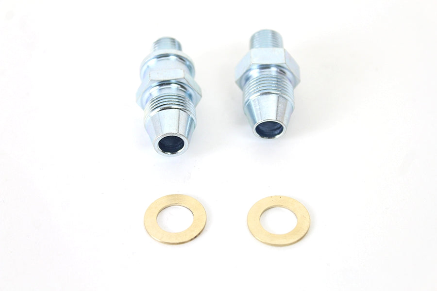 Oil Pump Cover Fitting Set Zinc Plated For Harley-Davidson FL 1950-1967