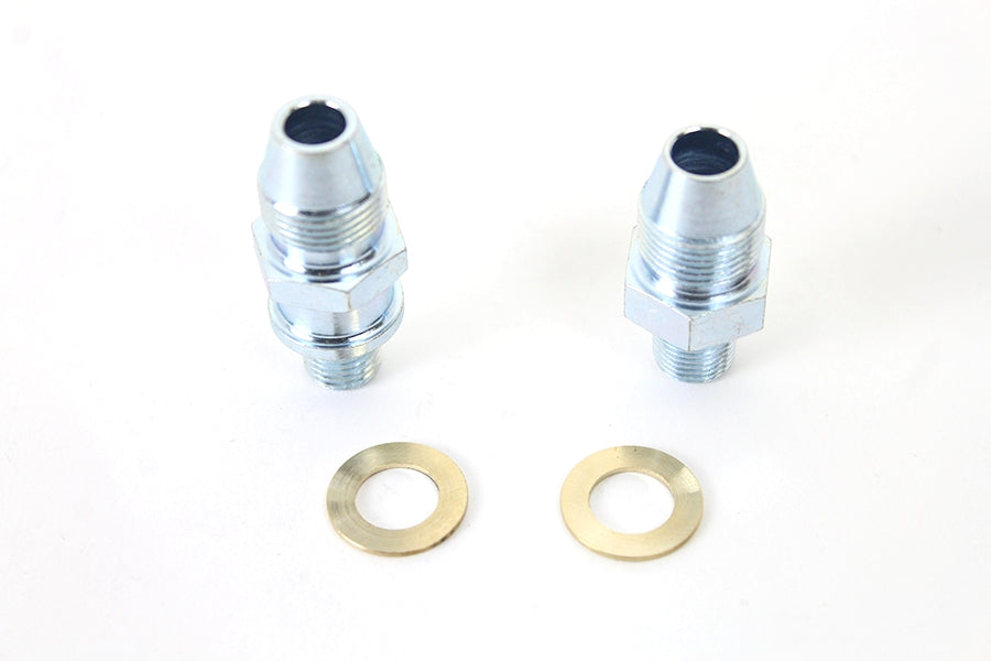 Oil Pump Cover Fitting Set Zinc Plated For Harley-Davidson FL 1950-1967