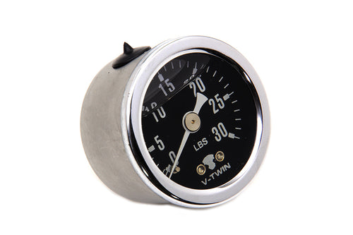 1-1/2" Liquid Filled Oil Pressure Gauge For Harley-Davidson