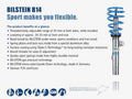 Bilstein B14 2004 Chrysler Crossfire Basis-Aufhängungssatz für Vorder- und Hinterrad