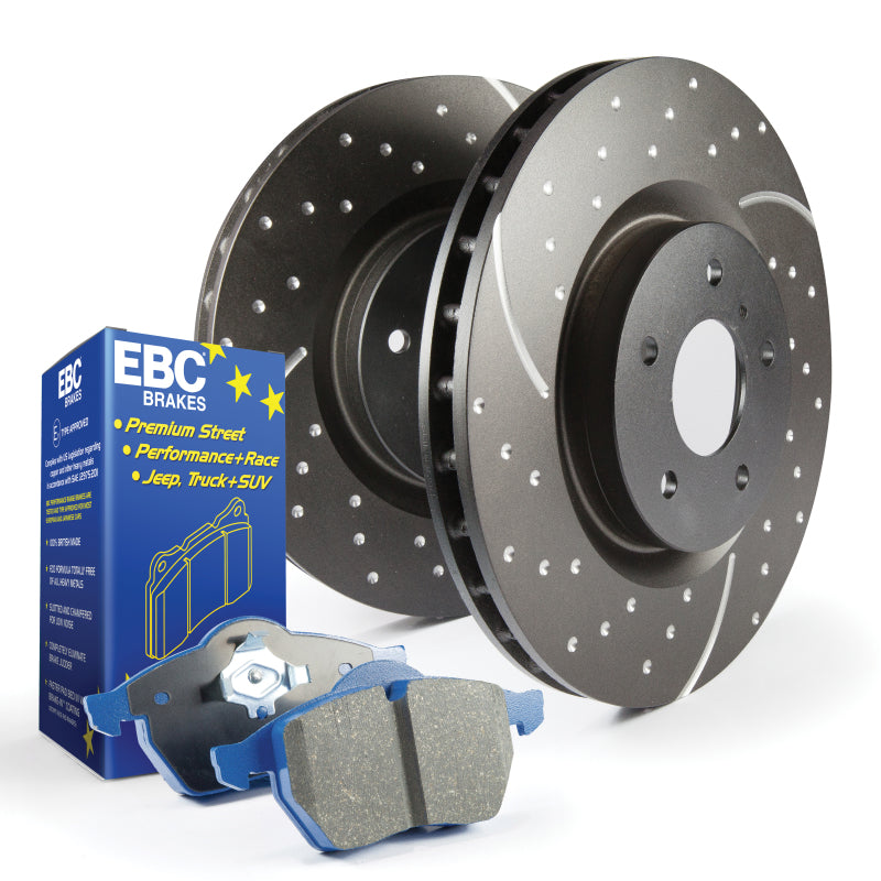 EBC S6 Kits Bluestuff-Beläge und GD-Rotoren
