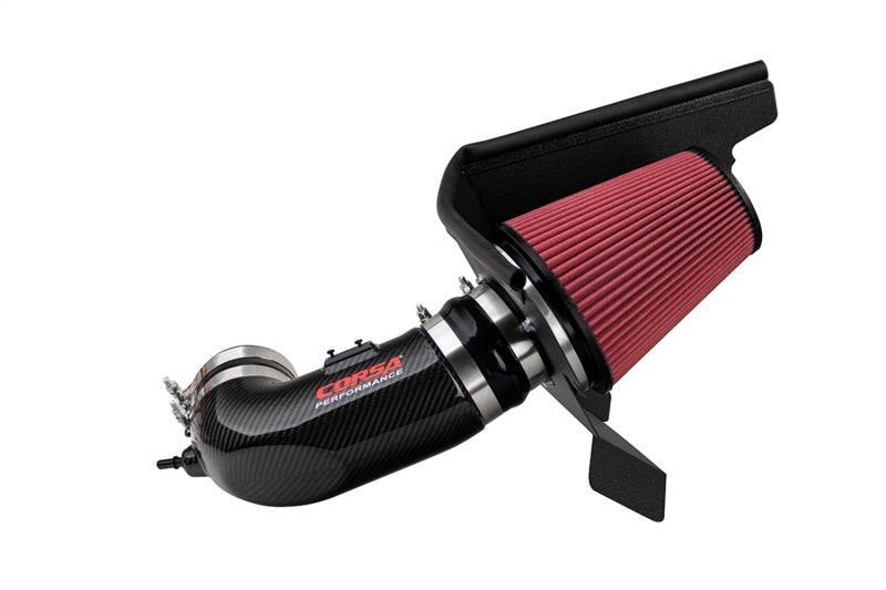 Corsa 17-21 Chevrolet Camaro ZL1 Carbon Fiber Air Intake w/ DryTech 3D No Oil Filtration