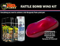 Roth Flake Custom Paint Rattle Bomb Spray Kit Burgundy