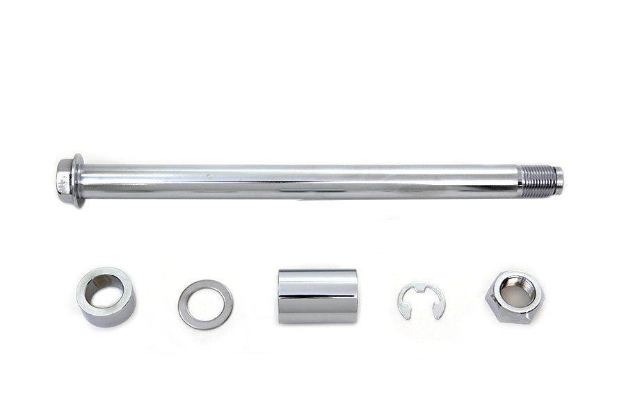 Chrome rear axle kit for Harley-Davidson Dyna 2008-2017