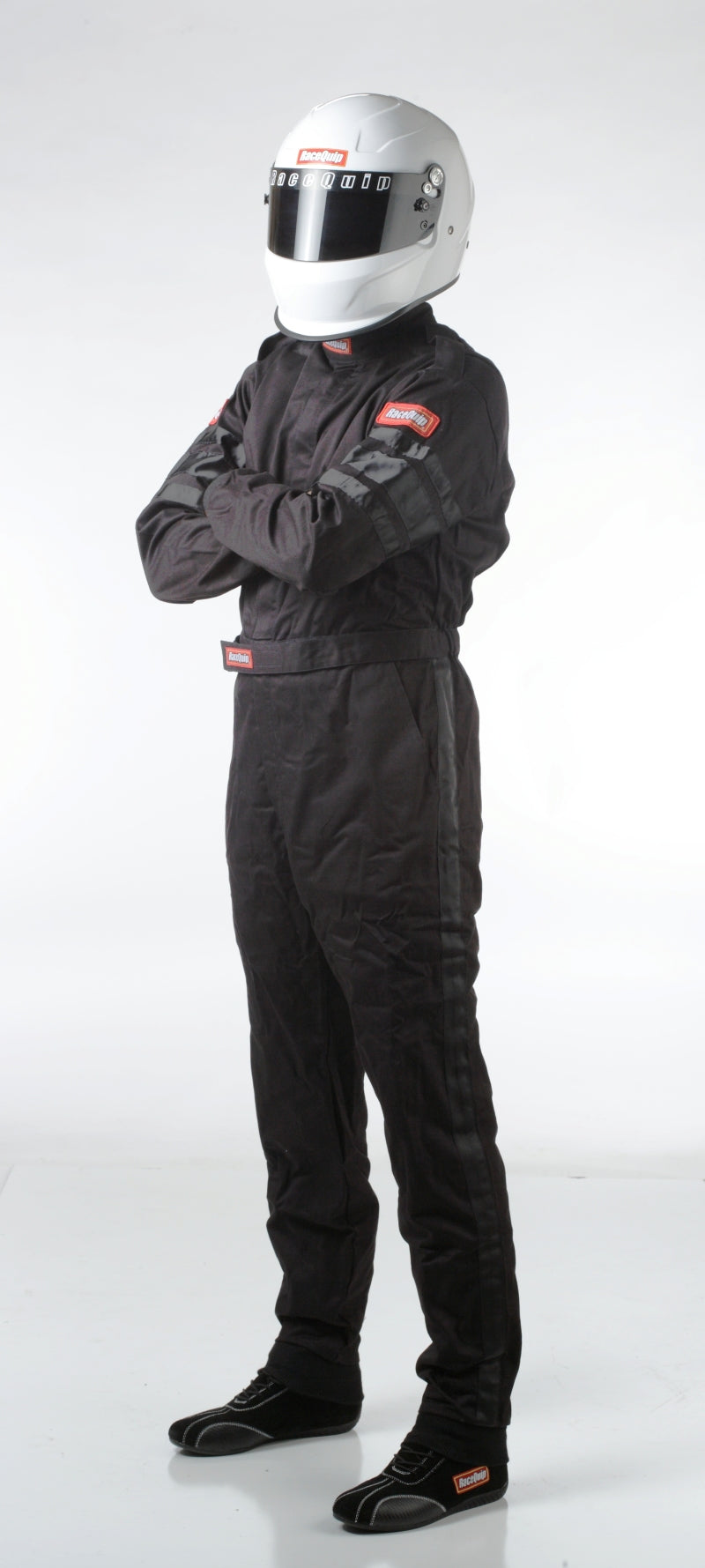 RaceQuip SFI-1 1-L Anzug, Schwarz, 2XL