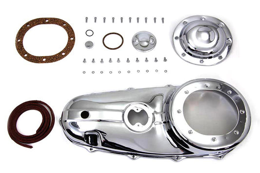 Outer Primary Cover Chrome Kit For Harley-Davidson Panhead 1955-1964