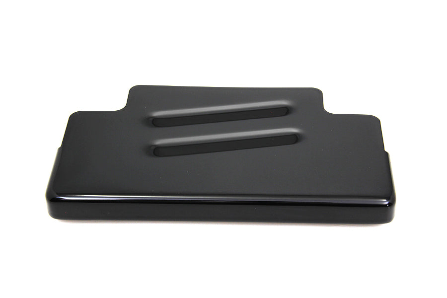 Schwarze Batterieabdeckung für Harley-Davidson Dyna 1991-1995