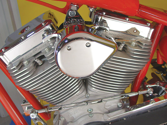 Chrome Tear Drop Coil Cover For Harley-Davidson