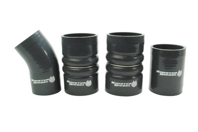 Kit de tubería de carga del intercooler para Ford Powerstroke 6.0L 03-07 Sinister Diesel