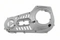 Vented chrome outer primary cover for Harley-Davidson 1989-1993