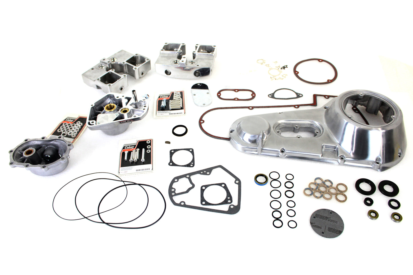 Polished Engine Dress Up Kit For Harley-Davidson Shovelhead 1970-1984