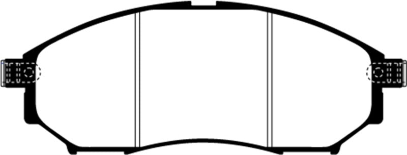 EBC For 08-13 For Infiniti EX35 3.5 Redstuff Front Brake Pads