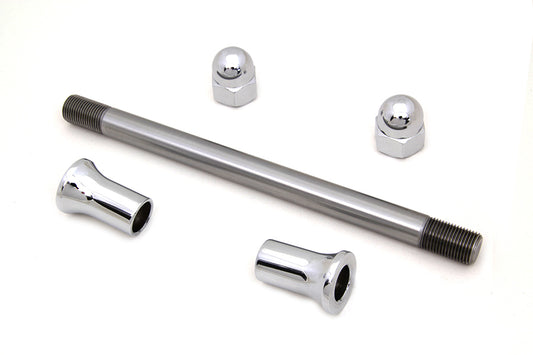 5/8" Universal Chrome Front Axle Kit For Harley-Davidson