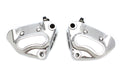 Chrome front 4 piston caliper set for Harley-Davidson Touring 2000-2007