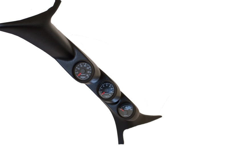 Kit de manómetros de triple columna negro Autometer 99-07 Ford Powerstroke/SD