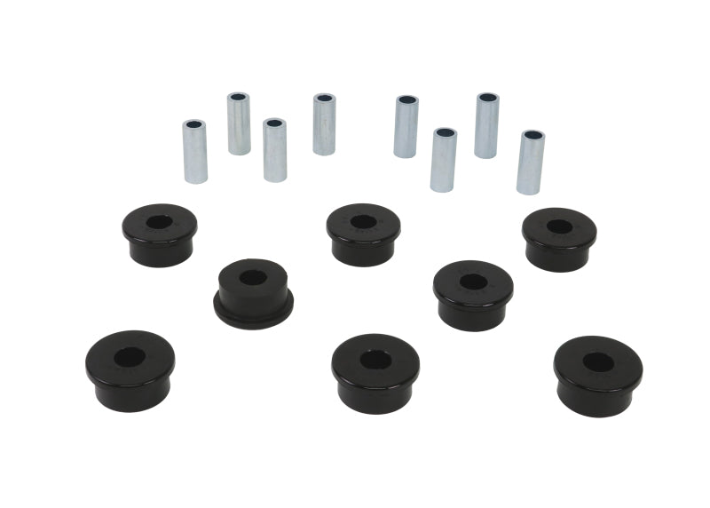 Kit de bujes de brazo de arrastre superior e inferior trasero Whiteline Plus 70-85 Toyota Celica