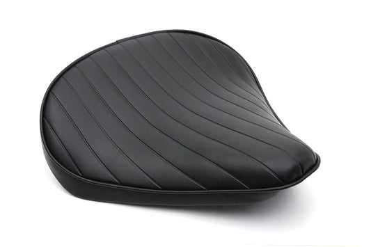 Black Tuck and Roll Solo Seat Large For Harley-Davidson