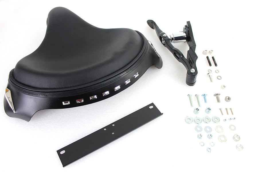 Police Solo Seat Kit For Harley-Davidson Softail Twin Cam 2000-2017