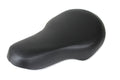 Black Naugahyde Dresser Style Buddy Seat For Harley-Davidson 1936-1984