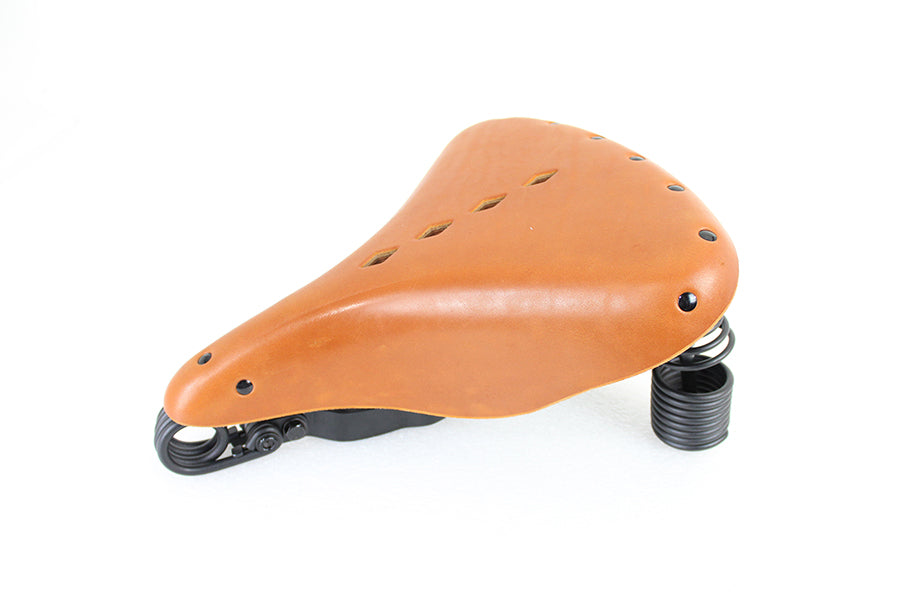 Asiento Para Harley-Davidson Modelo F 1914-1917 Late Style Troxel Sillín Marrón