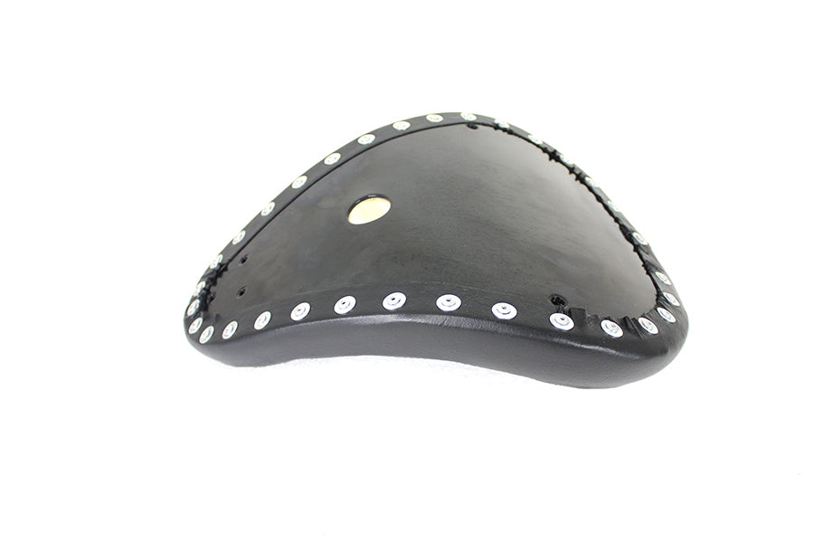 Bates Tuck and Roll Solo Saddle Seat For Harley-Davidson & Custom Motorcycles