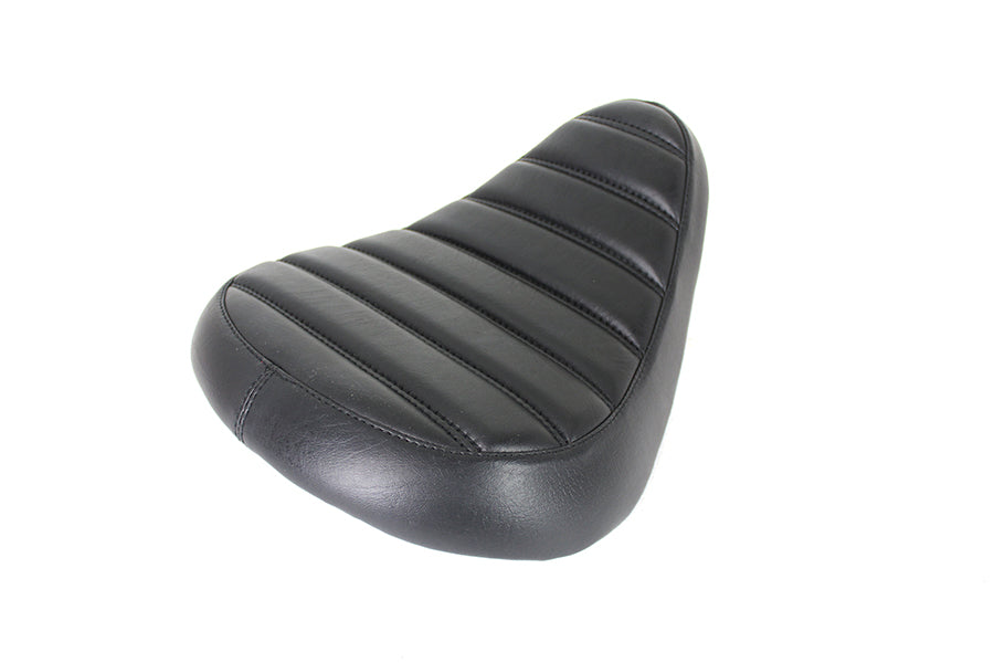 Bates Tuck and Roll Solo Saddle Seat For Harley-Davidson & Custom Motorcycles