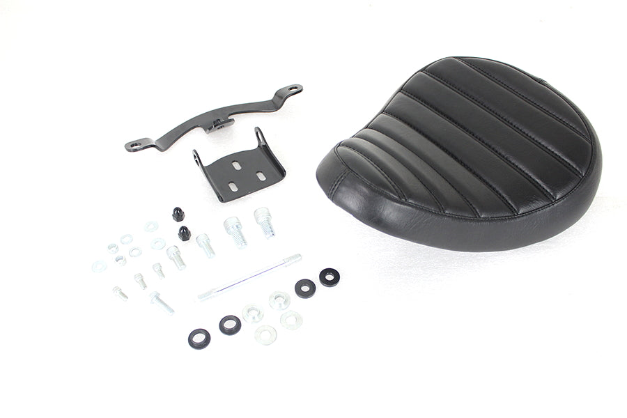 Solid Mount Bates Tuck'n'Roll Solo Seat Kit For Harley-Davidson Sportster