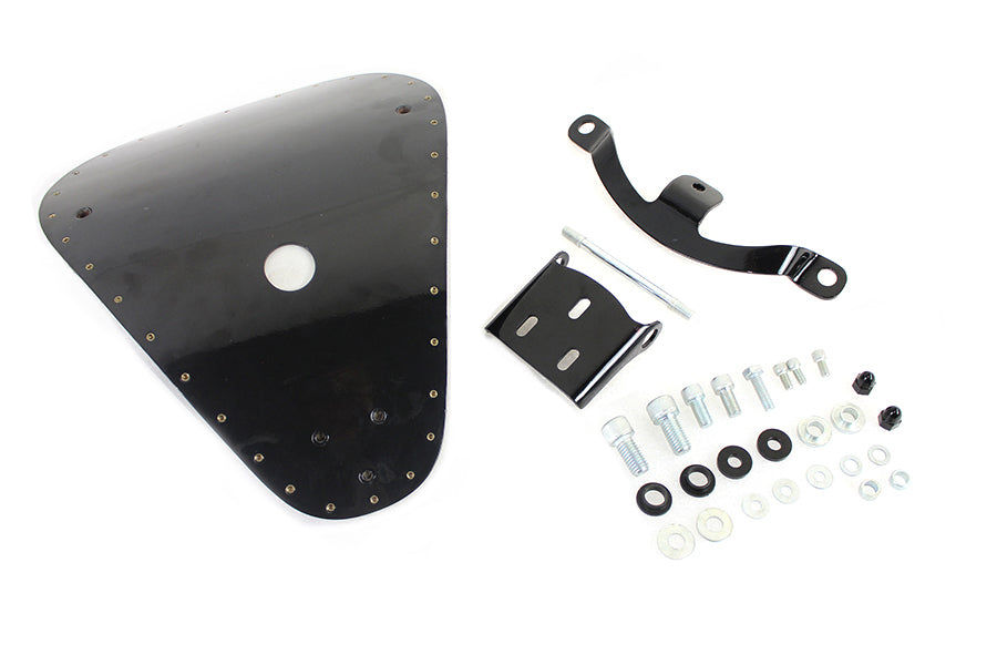 Solid Mount Bates Bobber Solo Seat Kit For Harley-Davidson Sportster
