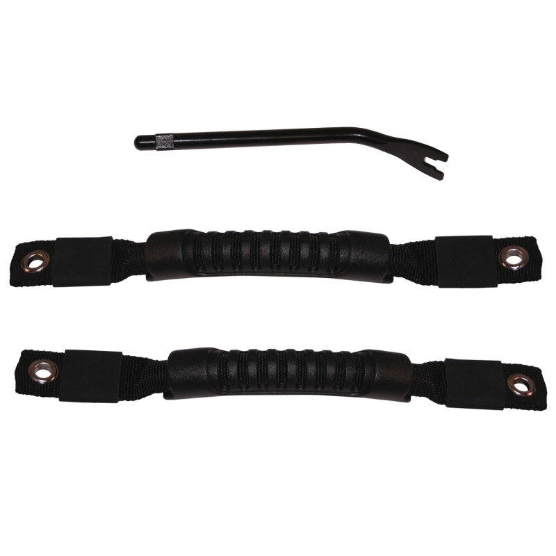 Tiradores de puerta Rugged Ridge negros para Jeep Wrangler 97-06