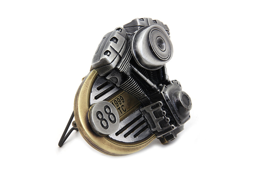 Hebilla de cinturón de motor Harley-Davidson Twin Cam 88 de coleccionista premium