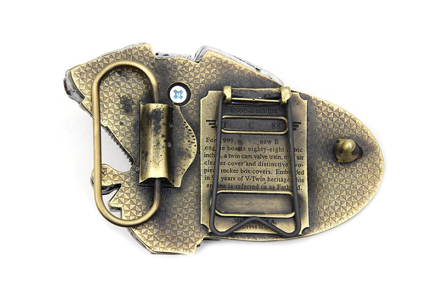 Premium Collector's Harley-Davidson Twin Cam 88 Engine Belt Buckle