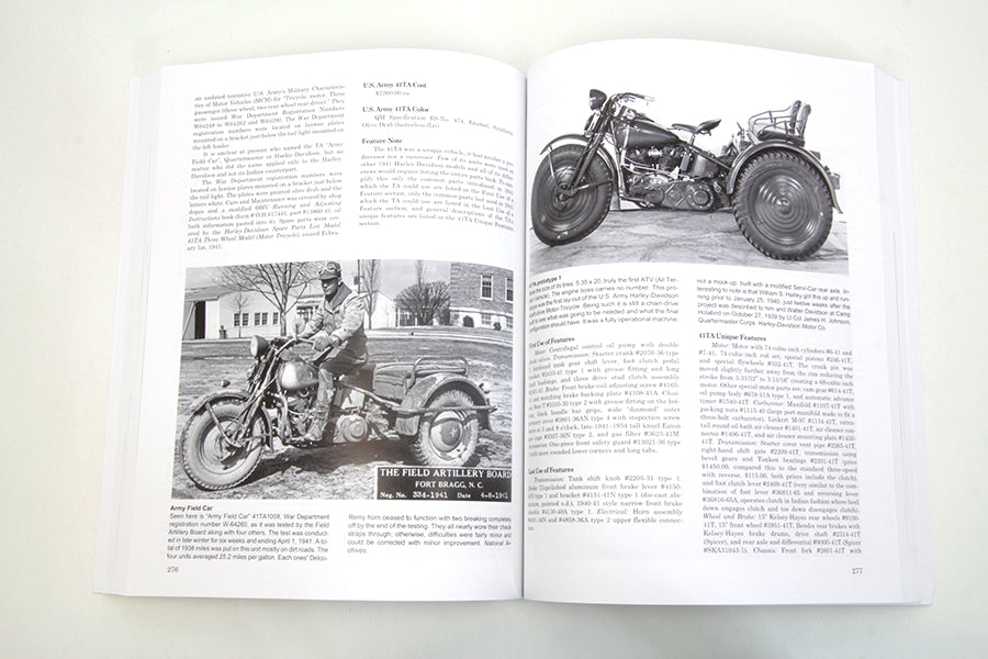 Book Manual How to Restore Your Military Harley-Davidson 1932-1952 WL