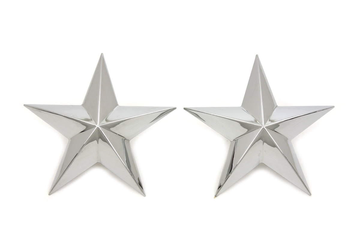Chrome Decorative Buco Star Stud Set For Harley-Davidson