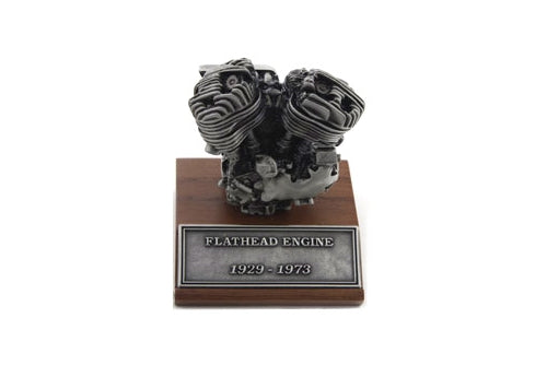 Vintage Collector Pewter Harley-Davidson Flathead 1929-1973 Motor Model