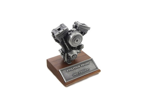 Vintage Collector Pewter Harley-Davidson Evolution 1984-1999 Motor Model
