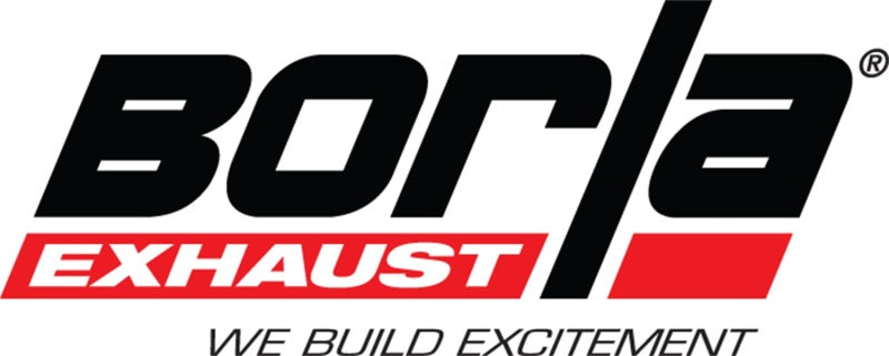 Borla 13–15 Audi S3 S-Type Doppelter runder, gerollter Catback-Auspuff