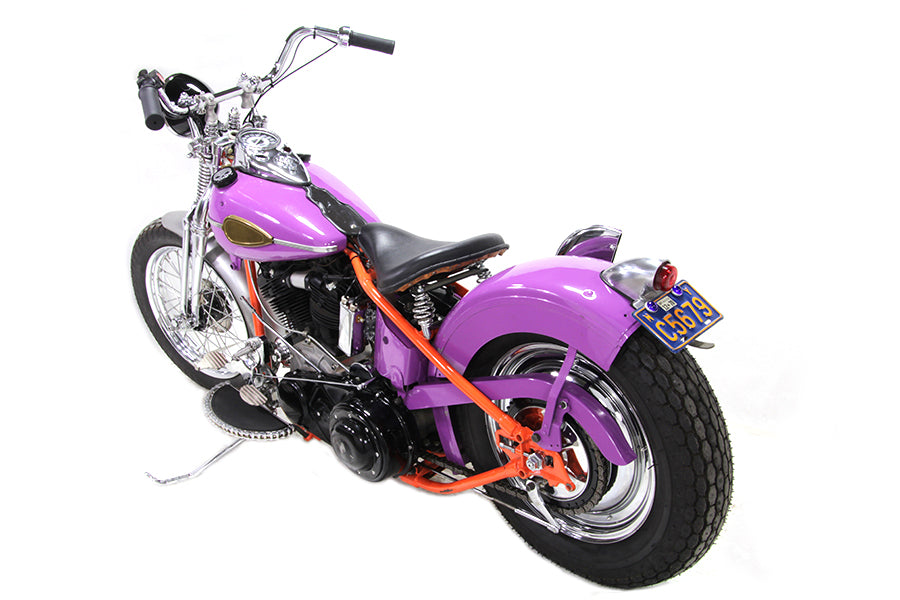 Juego de cubiertas de rueda delantera o trasera de 16" cromadas para Harley-Davidson 1937-1971