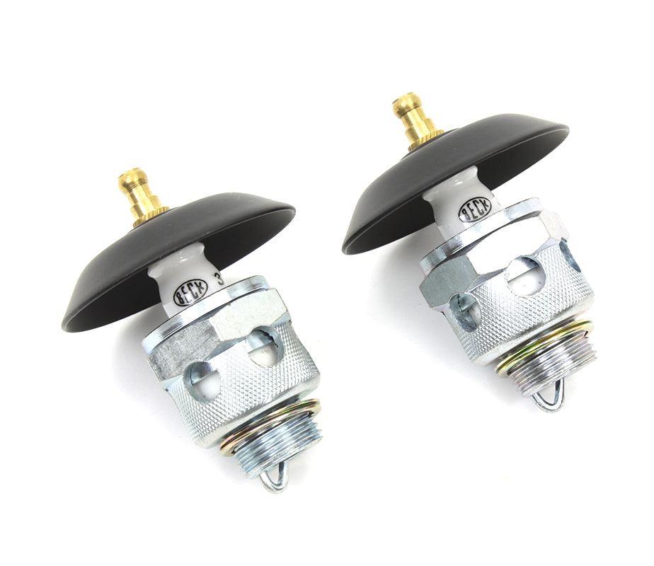 18mm Spark Plug Kit With Shield For Harley-Davidson 1936-1947