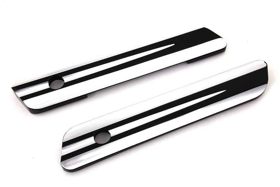 Saddlebag Hinge Cover Kit Face Plate Set For Harley-Davidson Touring