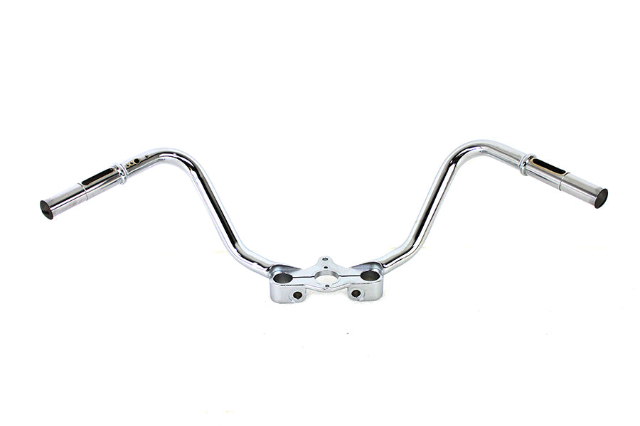 WR Hillclimber Springer Inline Handlebar Chrome For Harley-Davidson 1936-1952