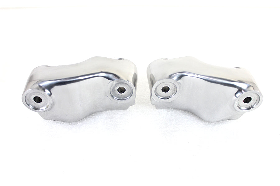 Poliertes Kipphebelgehäuse-Set für Harley-Davidson Knucklehead 1937–1940