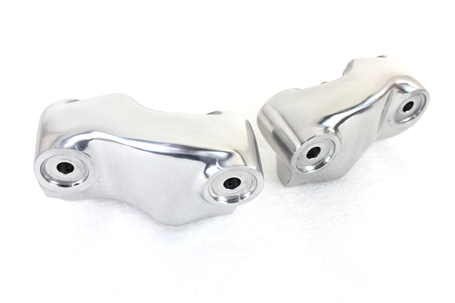 Poliertes Kipphebelgehäuse-Set für Harley-Davidson Knucklehead 1937–1940