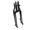 Black 28" Offset Springer Fork Assembly For Harley-Davidson 1946-1948
