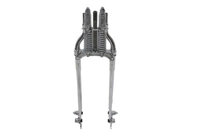 32" Inline Spring Fork Chrome +4" For Harley-Davidson