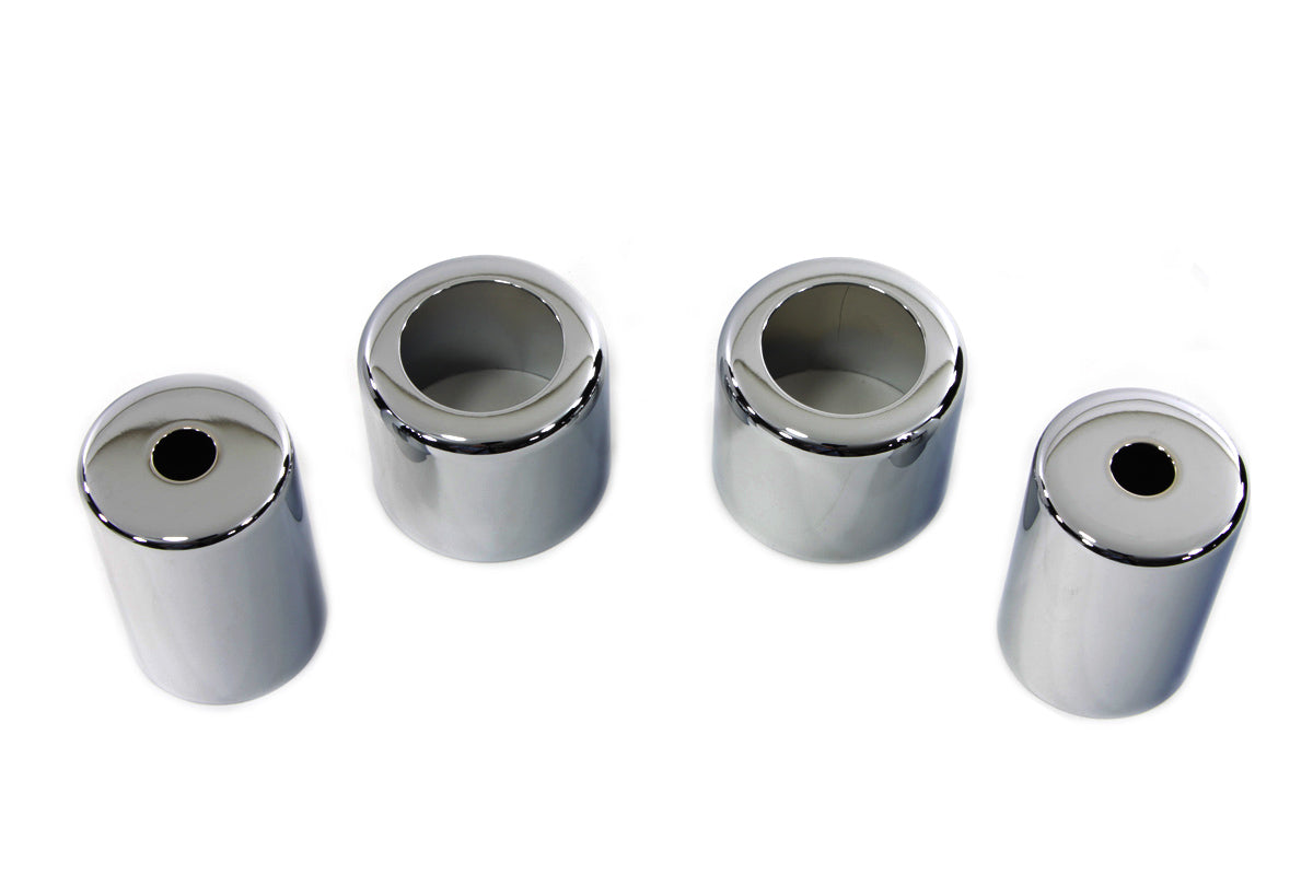 Springer Fork Spring Cover Set Chrome For Harley-Davidson 1936-1957