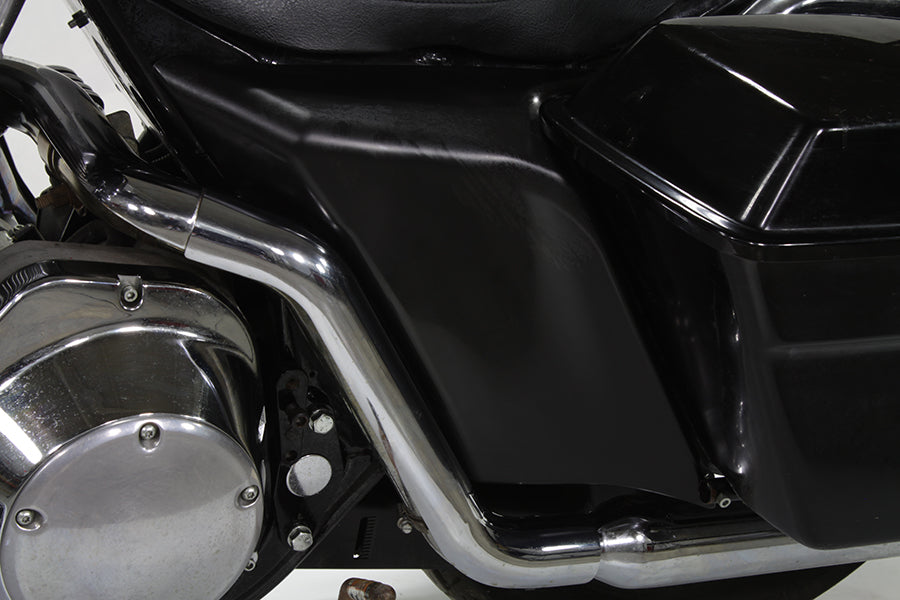 Primed Custom Stretched Side Covers For Harley-Davidson Touring 1997-2008