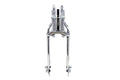 18" Inline Springer Fork Assembly Chrome For Harley-Davidson 1936-1945
