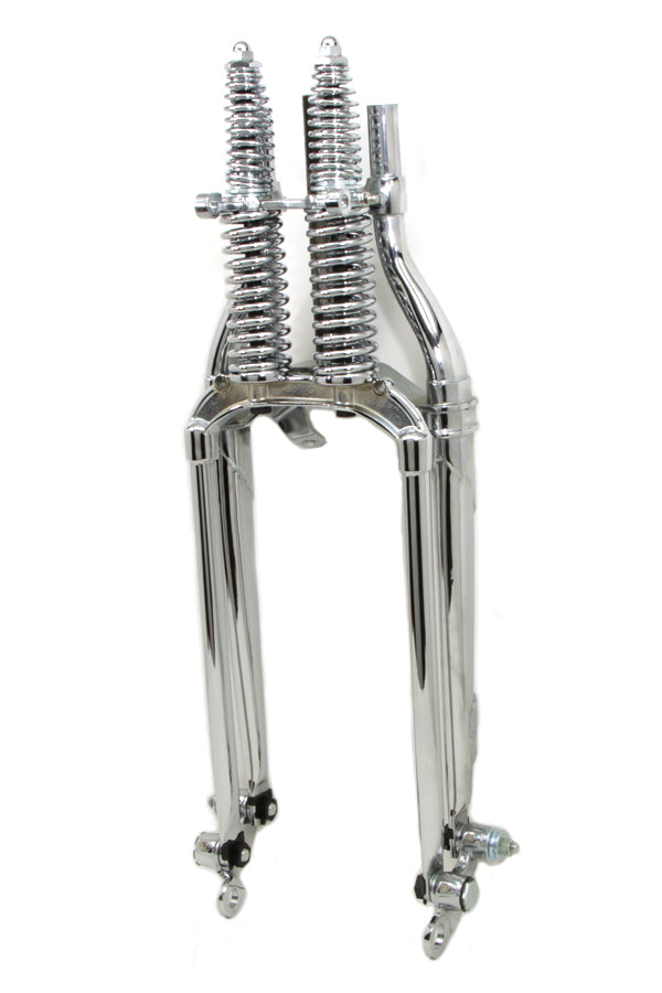Conjunto de horquilla Springer en línea de 18" cromado para Harley-Davidson 1936-1945